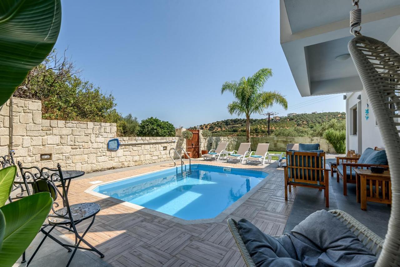 Villa Vasiliki Сталос Экстерьер фото